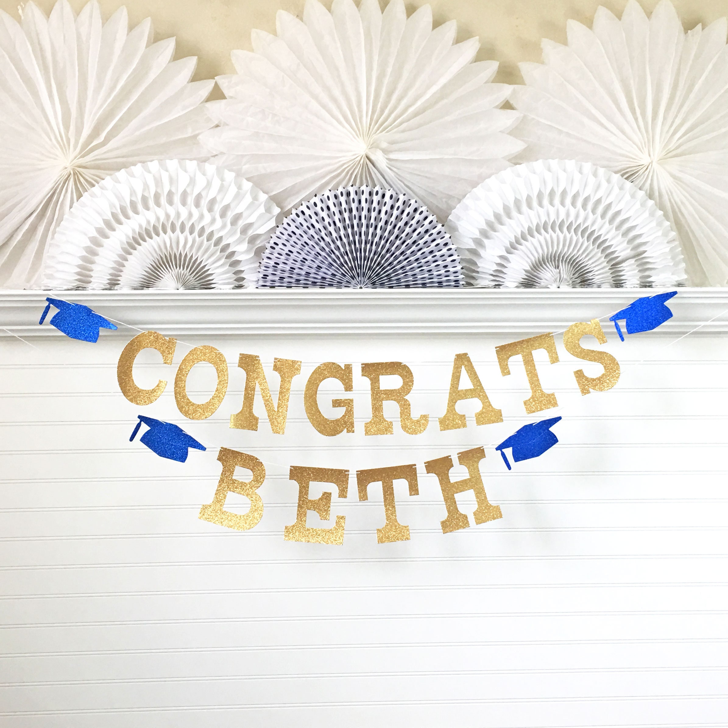 Graduation Party Decorations with Custom Name 5 inch Letters Etsy