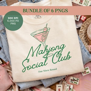 Mahjong Social Club png, Mahjong, mah jong, mahjong tshirts, mahjong png, mahjong clipart, mahjong sublimation, mahj png, girls night png