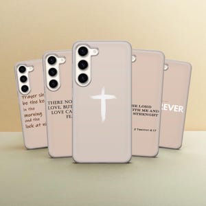 Christianity Phone  Case Jesus Cover fit for Samsung Galaxy S25, S24, S23, S22, A55, Google Pixel 9, 8A, 7, 6, iPhone 16, 15, 14, 13, 12, 11