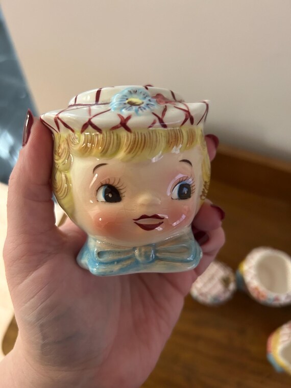 Lefton Miss Dainty Salt and Pepper - Etsy