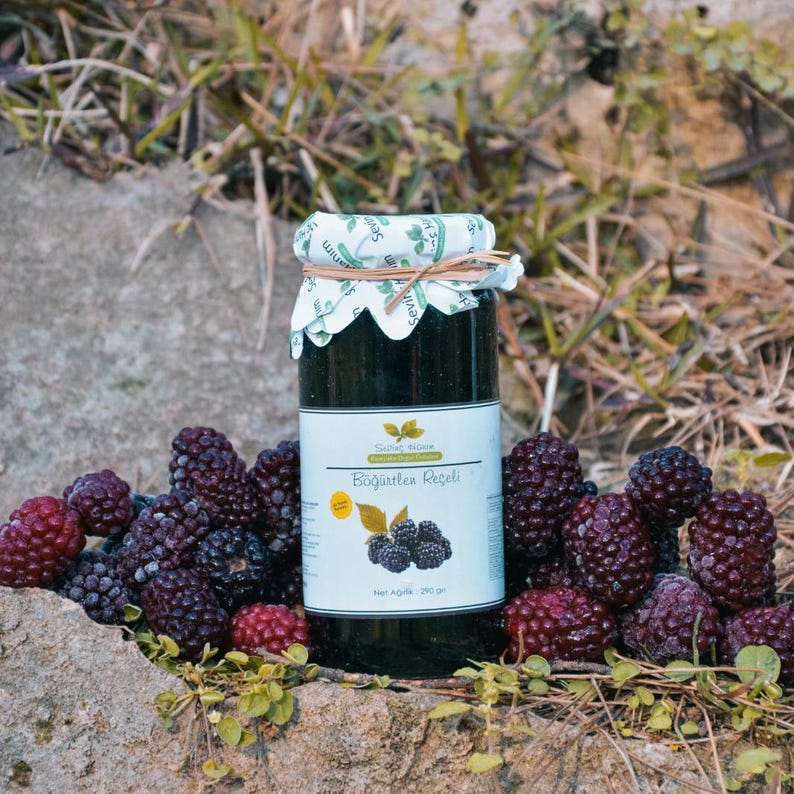 Homemade Blackberry Jam Traditional Flavor Etsy UK