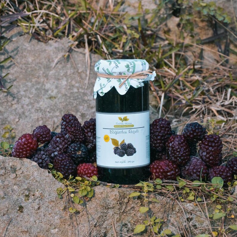 Homemade Blackberry Jam Traditional Flavor Etsy UK