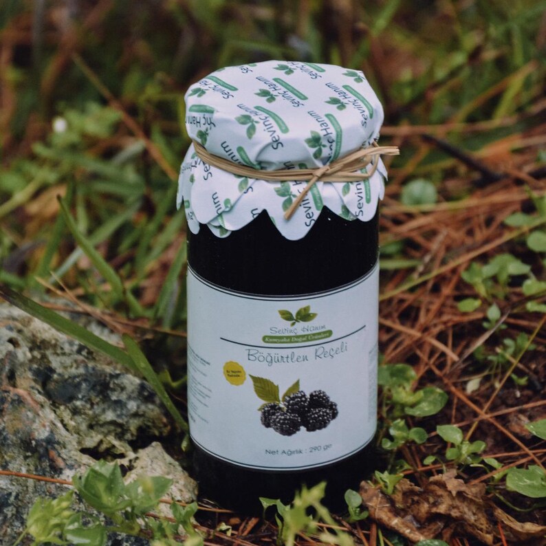 Homemade Blackberry Jam Traditional Flavor Etsy UK