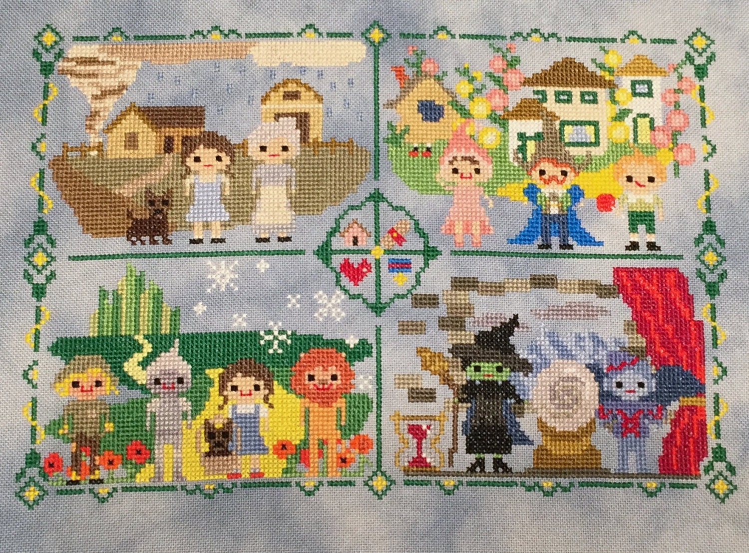 トップス soorploom cross stitch Superbloom Cross Stitch Kit - 752106847422