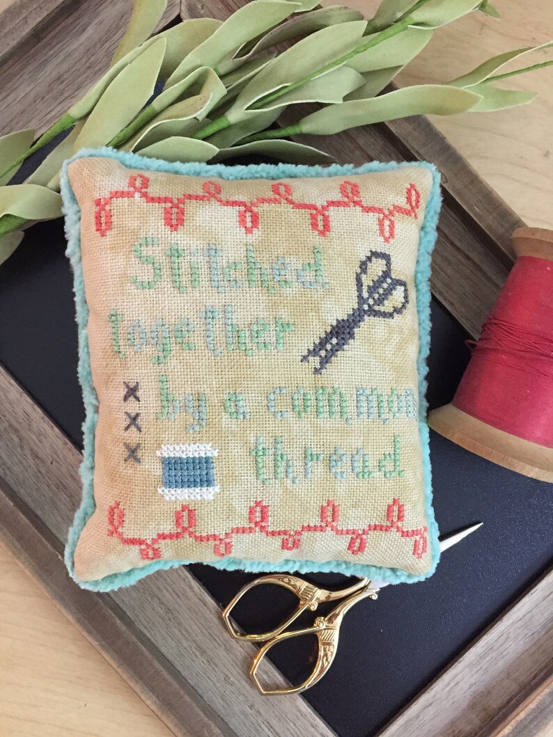 A Common Thread Cross Stitch Pattern PDF Instant Download Etsy