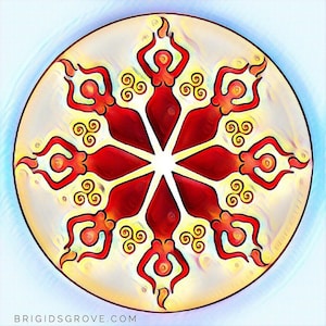 DIGITAL Tending Your Flame Ritual Recipe Kit (Brigid&#39;s Day, Imbolc, Brigid, ritual, ceremony)