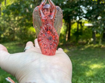 SPECIAL EDITION Pele Sovereign Winged Goddess Statue (priestess)