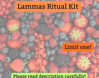 Lammas Magic Surprise Ritual Kit, Transformation, Pele, Midsummer (limit one please)