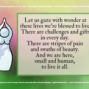 DIGITAL: April Cut-Your-Own Expanded Pack für das #30DaysofGoddess Companion Deck (Orakel, Devotionalie, Göttin, Gebetskarten)