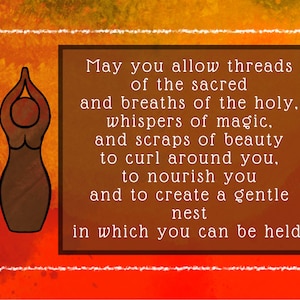 DIGITAL: September Cut-Your-Own Erweiterungs Pack für #30DaysofGoddess Companion Deck (Oracle, Devotional, Goddess, Gebetskarten)