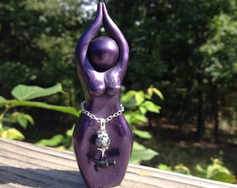 The Morrigan Story Goddess Statue (statue, crow, raven, warrior goddess, Great Queen, wisdom, priestess)