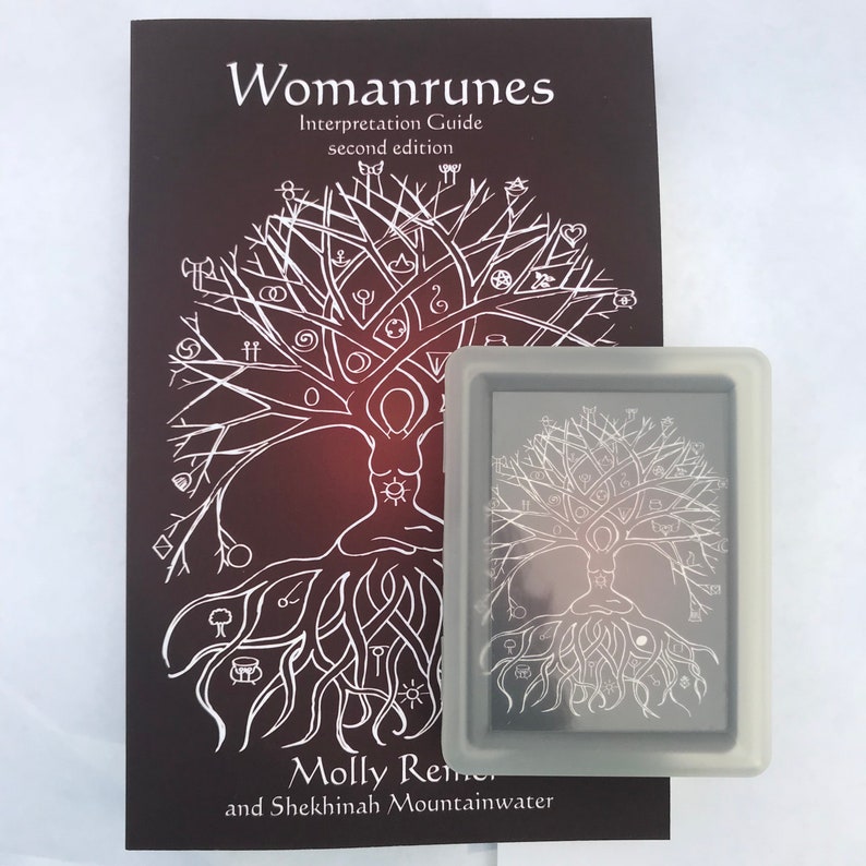 Womanrunes Interpretation Guide Book AND card set image 4