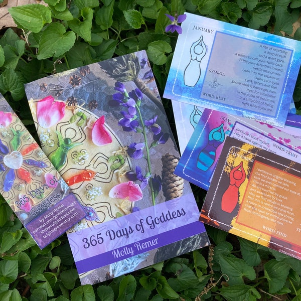 365 Days of Goddess daily devotional reader (earth-based, goddess, sacred living, priestess, #30DaysofGoddess, blessings)