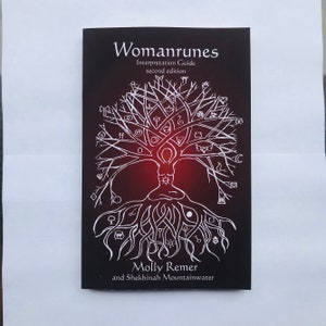 Womanrunes: Interpretation Guide. Book only. (divination, books, runes, oracle)