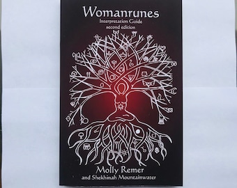 Womanrunes: Interpretation Guide. Book only. (divination, books, runes, oracle)