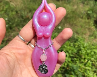 Aphrodite Goddess Statue (statue, Venus, Priestess, story goddess, love goddess, romance, fertility, rose)