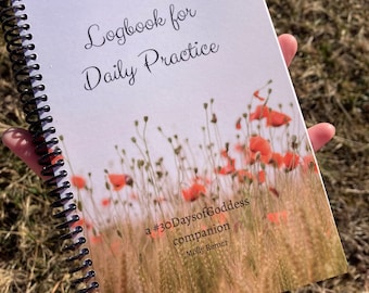 Spring Super Simple Logbook Edition for #30DaysofGoddess (three month Devotional Daily Prayerbook, journal, goddess, sacred living)