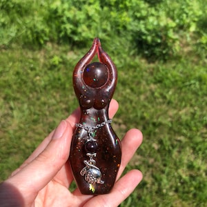 Underworld Queen Persephone Story Goddess Statue (Persephone, story goddess, statue, figurine, Mabon)