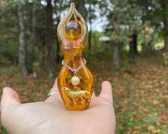 Harvest Moon Story Goddess Statue (priestess, Autumn, sculpture, figurine)