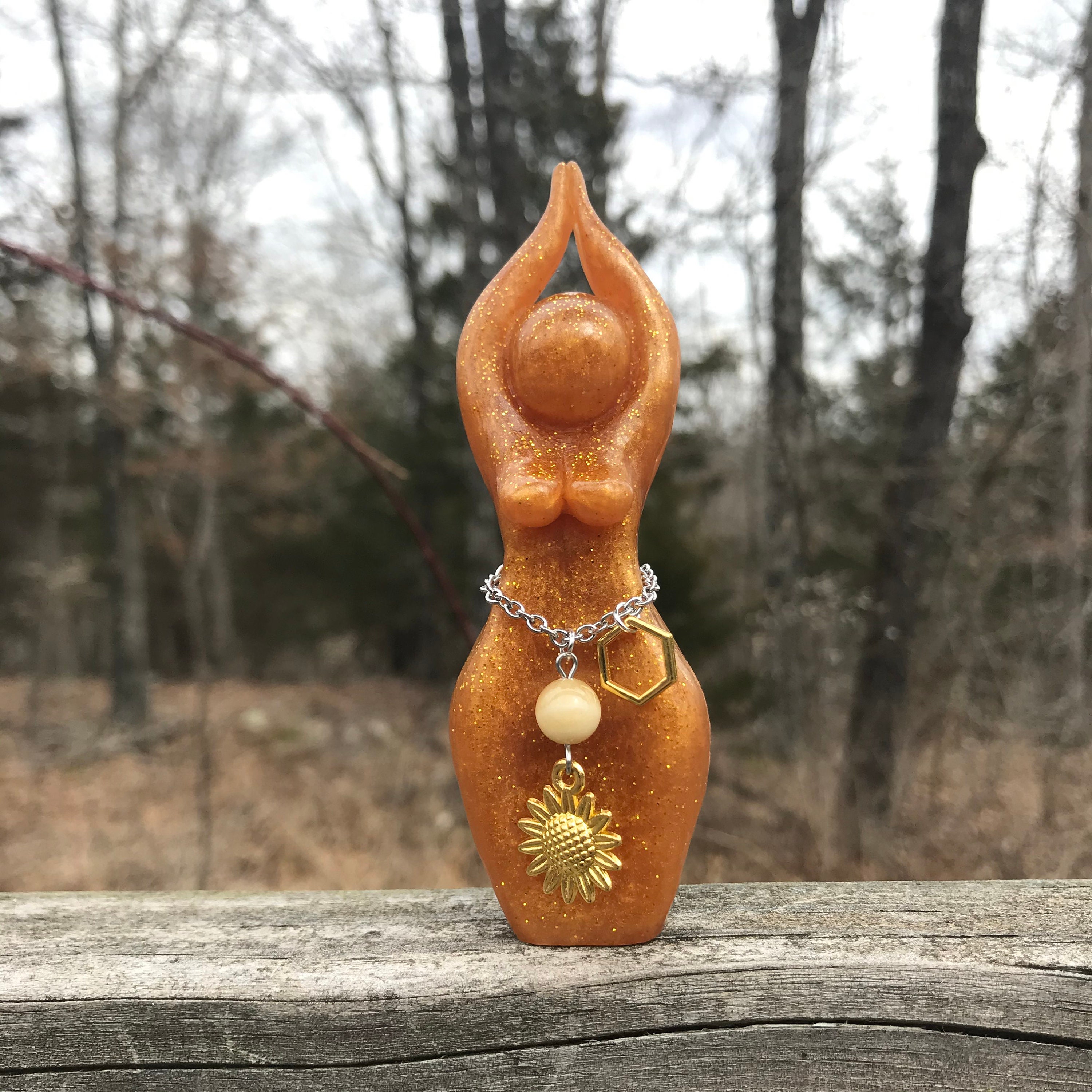 Brass Woman Statue - Etsy