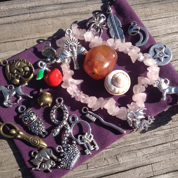 Trinket Oracle Starter Kit (charmcasting, charms, goddess, oracle, divination)