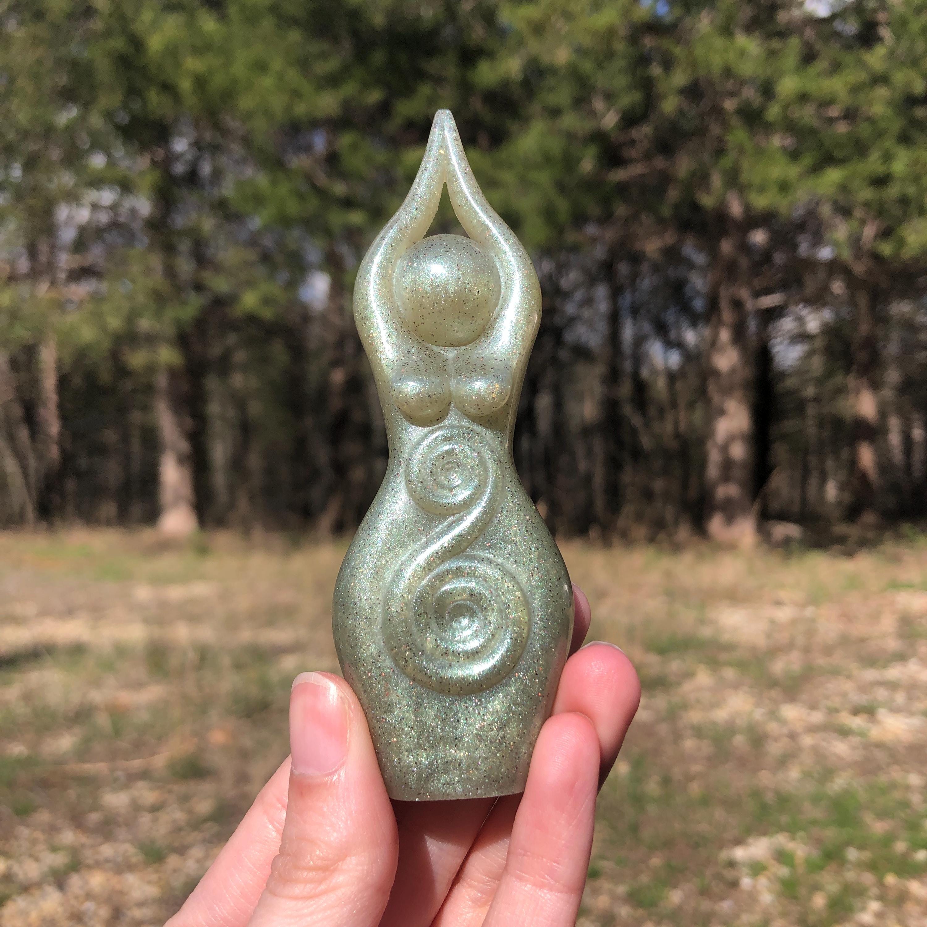 SPECIAL EDITION Sage Shakti Goddess Statue (statue, wild witch, story goddess, sage goddess)