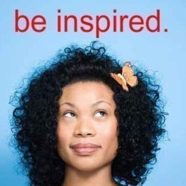 BE INSPIRED. Surface Graphic Wall Decal wall sticker by Lana Kole