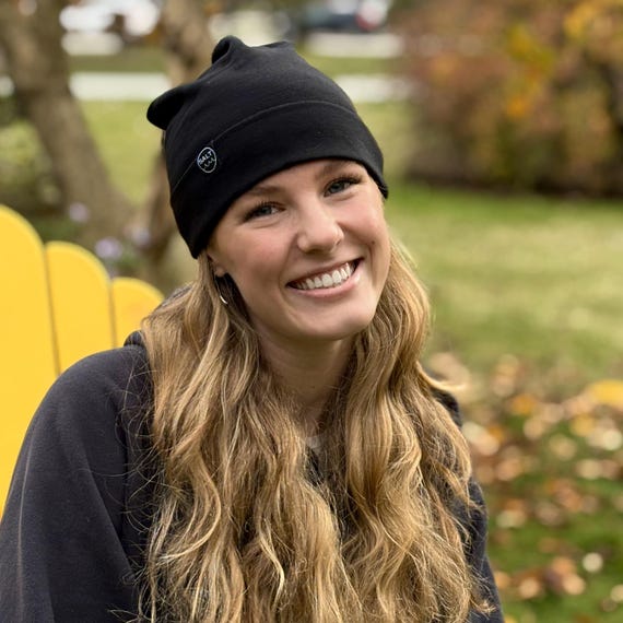 Cozy Merino Wool Toque: Double-layered, Superfine Knit  display picture 3