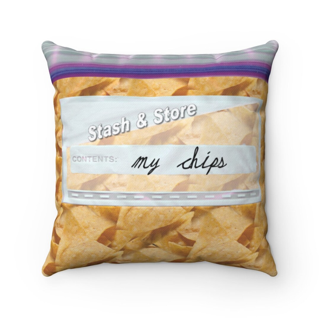Baggies of Tortilla Chips Design Sofa Decorative Spun Polyester Square Pillow CASE Etsy