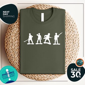 Men&#39;s Toy Story T-Shirt | Toy Army Soldiers Shirt | Toy Story Shirts | Funny Toy Story T-Shirt | Army Toy Story Shirt | Hollywood T-Shirt