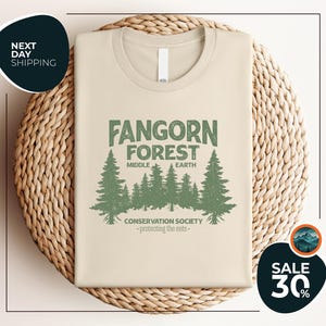 Fangorn Forest Conservation Society T-Shirt | Lord of the Rings Ents Unisex Classic Tee | Middle Earth Shirt