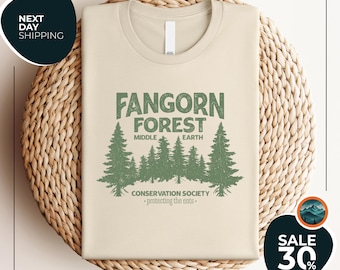 Fangorn Forest Conservation Society T-Shirt | Lord of the Rings Ents Unisex Classic Tee | Middle Earth Shirt