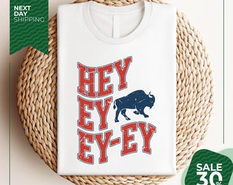Hey Ey Ey Ey Shirt | Buffalo Football Shirt | Let's Go Buffalo T-shirt | Buffalo Game Day Shirt | Bills Football Gift |mBuffalo NY