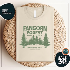 Fangorn Forest Conservation Society T-Shirt | Lord of the Rings Ents Unisex Classic Tee | Middle Earth Shirt