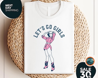 Lets Go Girls Shirt | Lets Go Girls Bachelorette Party Shirt | Bridal Party Shirt | Nashville Girls Trip T-Shirt | LS524