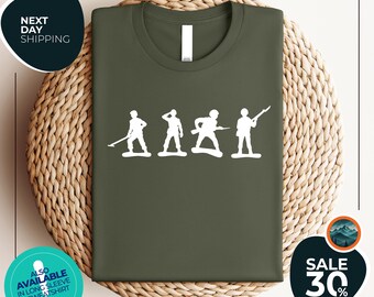 Men's Toy Story T-Shirt | Toy Army Soldiers Shirt | Toy Story Shirts | Funny Toy Story T-Shirt | Army Toy Story Shirt | Hollywood T-Shirt