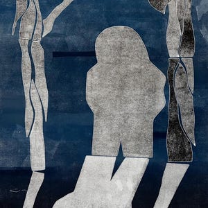 Original Monotype Art, 1/1, decor