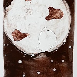 Original Monotype Art, 1/1, decor