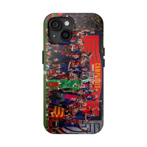 Barcelona Meister Handyhülle, Fußballfan Geschenk, Copa del Rey Sieger Handyhülle, Fußballverein Zubehör