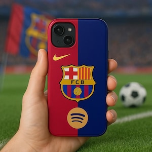 Barcelona FC Fußballmannschaft Handyhülle - Robuste Handyhülle, Football Club Handyhülle, Sport Handyhülle, Fußballfan Geschenk, FC Barcelona