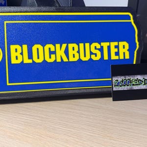 Blockbuster Video USB powered lightbox