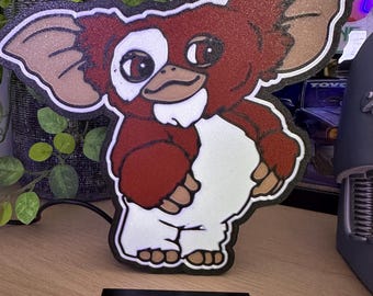 Gizmo Gremlins LED Lamp – Handmade Pixel Art Night Light - Etsy