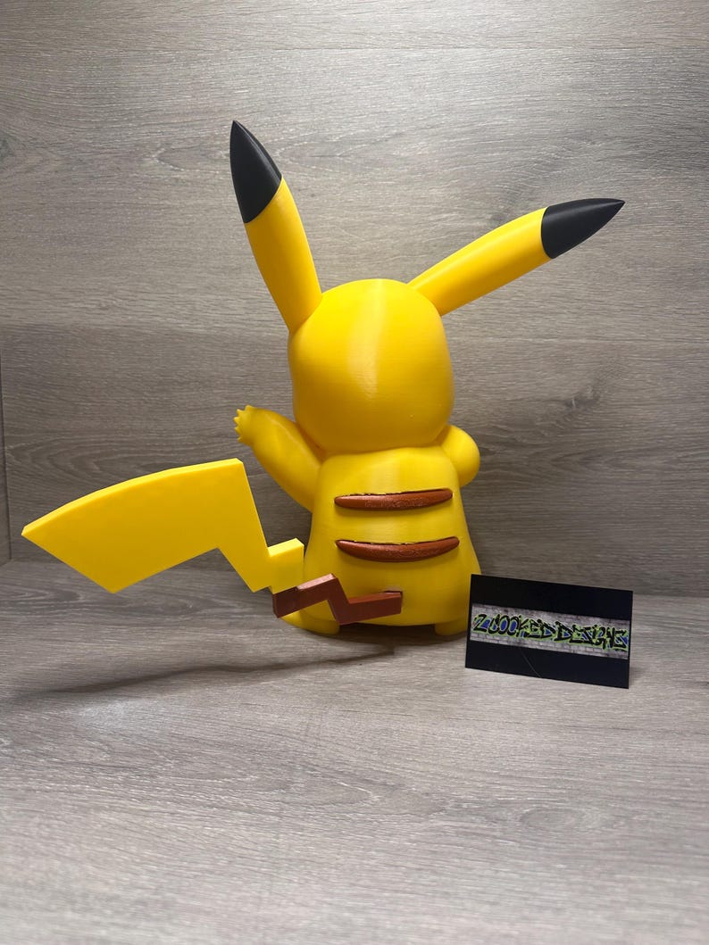 3D Printed Pikachu - Etsy Australia