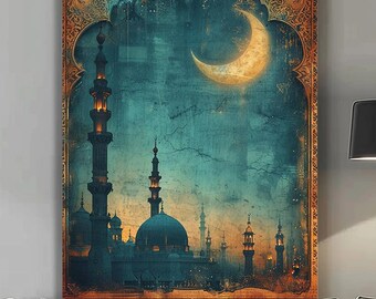 Islamic Wall Art Muslim Gifts Canvas Print Islamic Gifts Islamic Gifts Ramadan Decor Modern Islamic Art Quran Wall Art Islamic Art Islamic