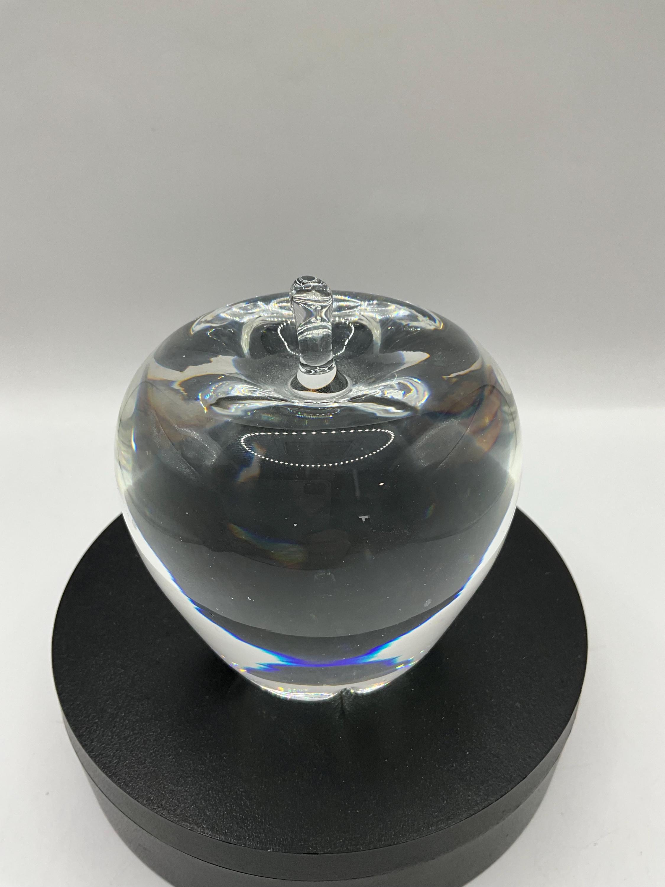 Steuben Glass Apple - Etsy
