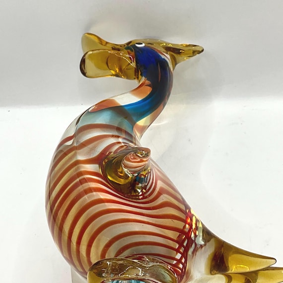 Murano Glass Bird Archimede Seguso ムラーノ Vintage Murano Archimede Seguso Glass Bird Sculpture - Etsy