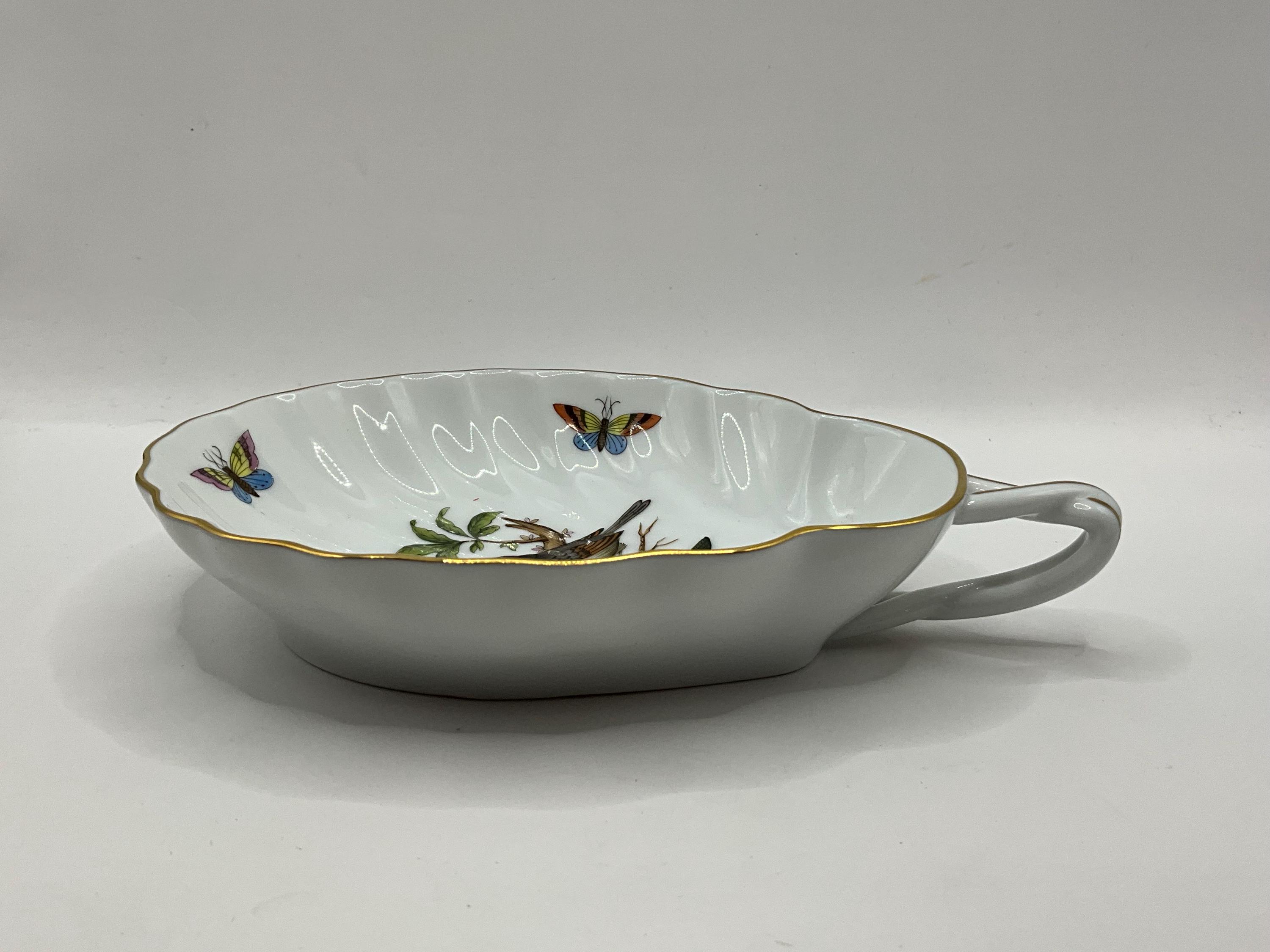 Herend 大皿 手塗り 鳥 蝶 スカロップ シェル Herend Shell - Etsy