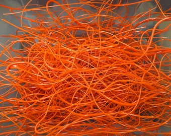 Bullseye Opalescent Orange 0125 Vitrigraph glass 4 oz