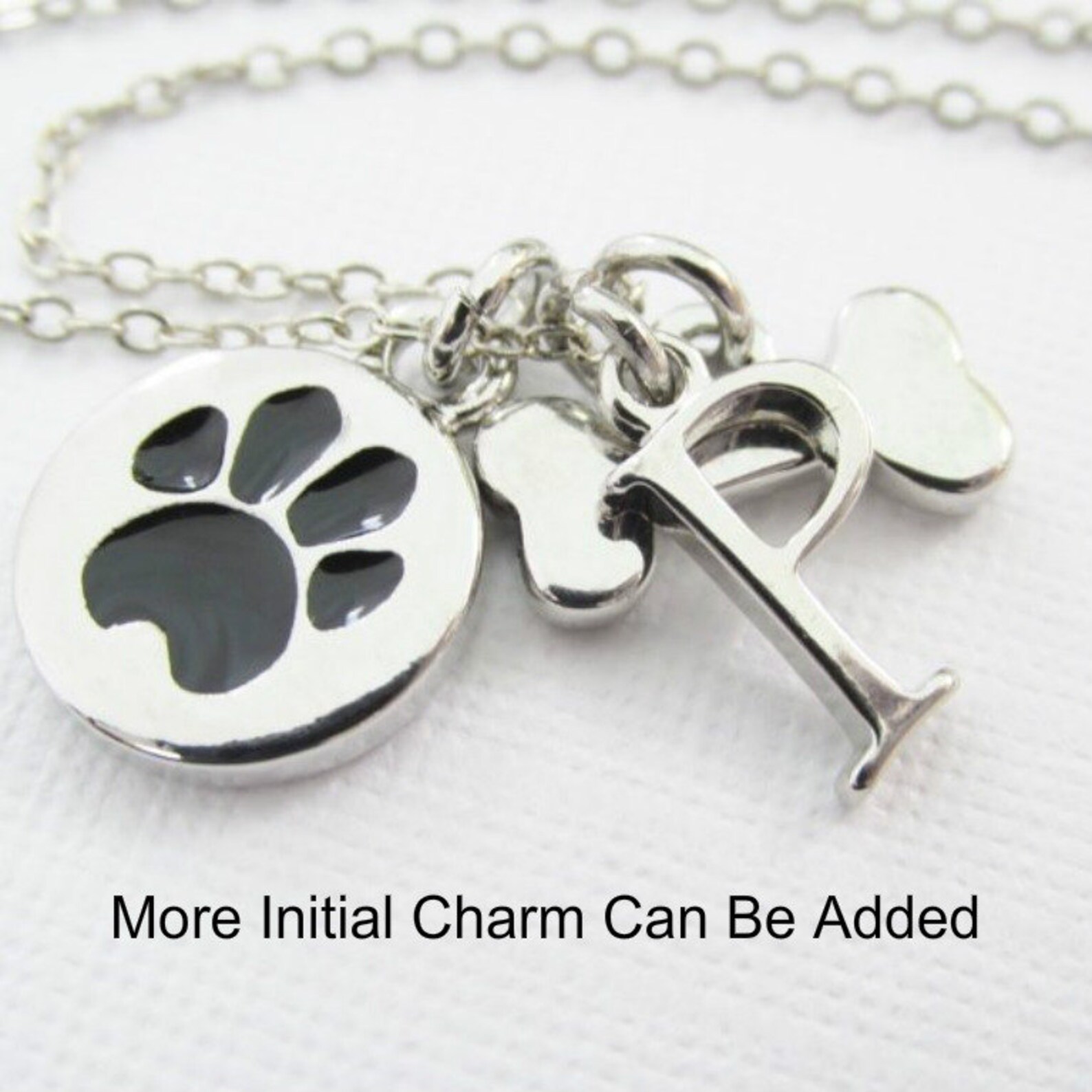 Personalized Pet Charm Necklace Pet Lovers Gift Pet Etsy