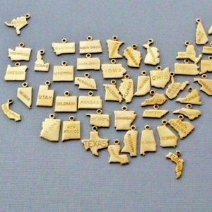 State charms shop for bracelets